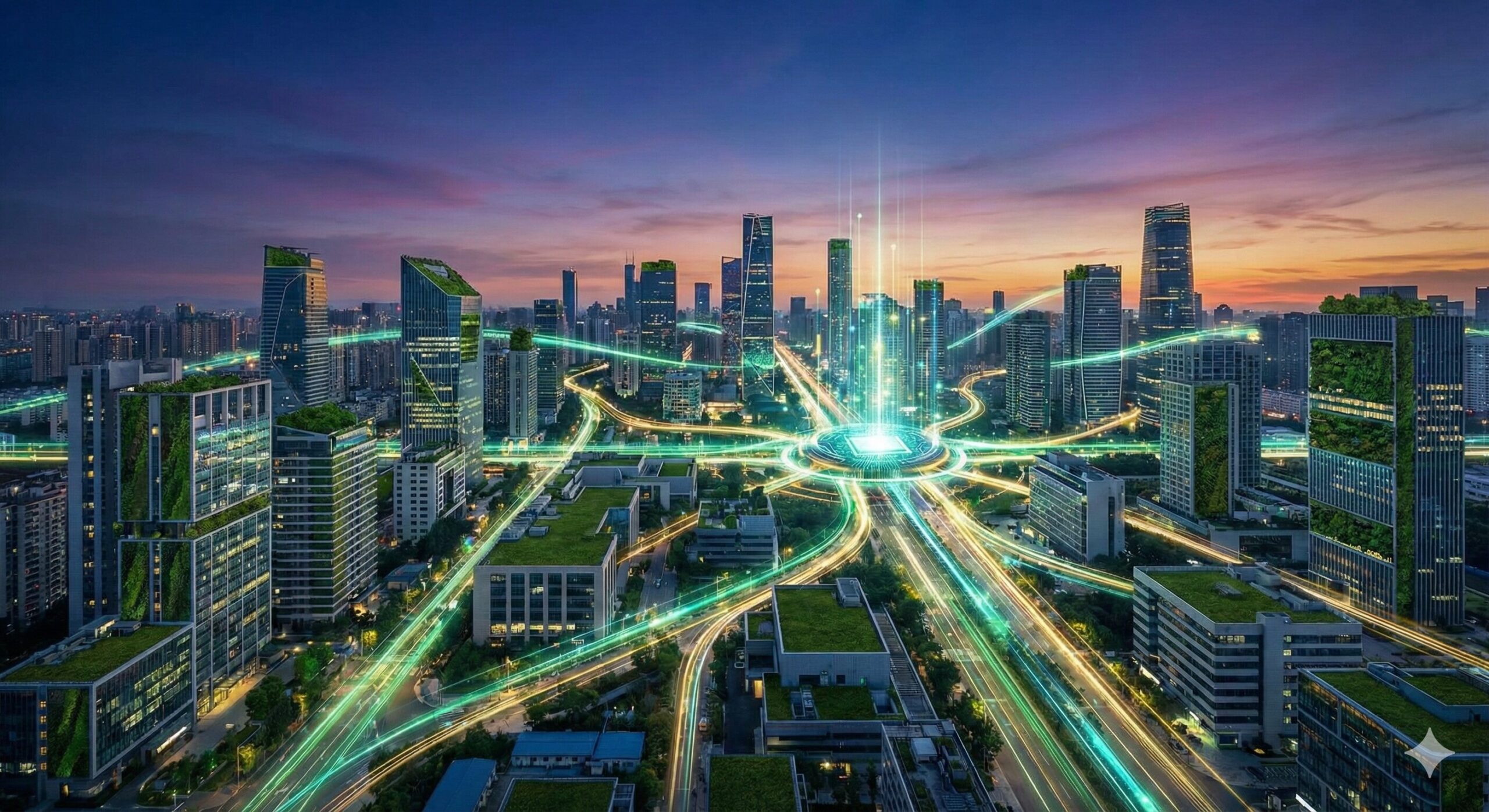 Example of modern website design